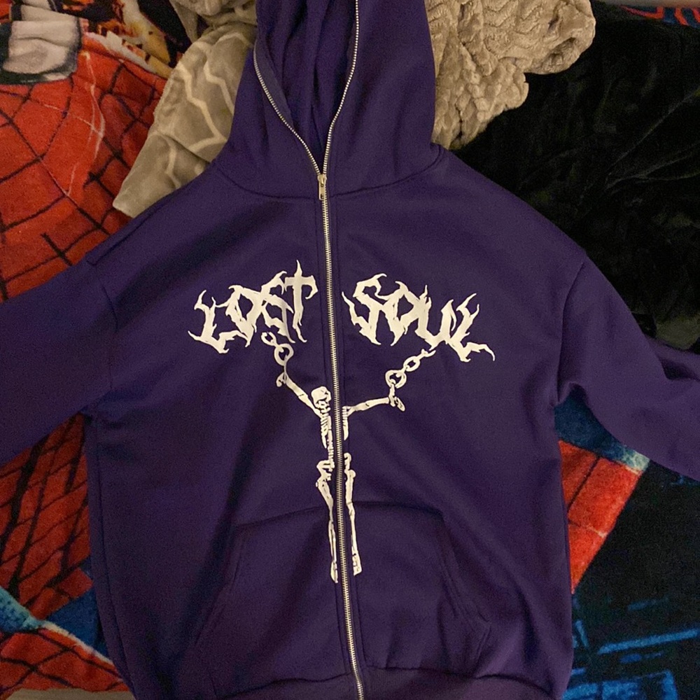 Vrzuz “Lost Souls” Zip Up Hoodie